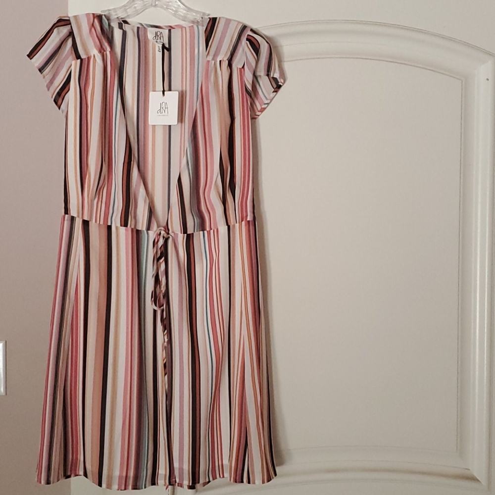 Striped Mini Dress - Picture 2 of 3